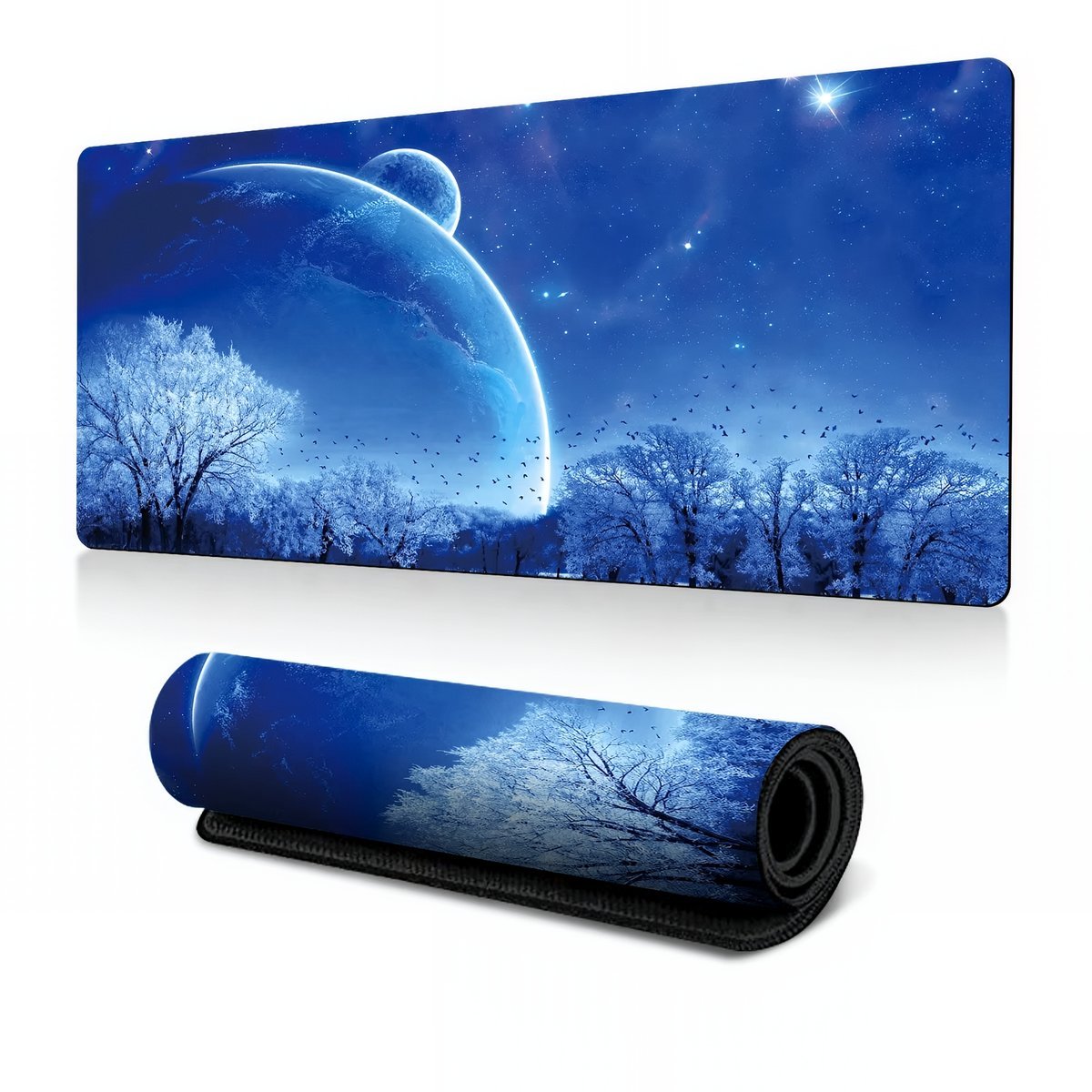 Podkładka Pod Mysz Gamingowa BLUE SKY Na Biurko Wodoodporna XXXL 90x40cm