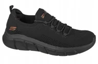 Buty sportowe damskie - Damskie sneakers Skechers Bobs Sport B Flex-Color Connect 117121-BBK r.39 - miniaturka - grafika 1