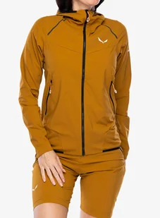 Kurtka softshell damska Salewa Pedroc DST Light Jacket - golden brown - Kurtki damskie - miniaturka - grafika 1