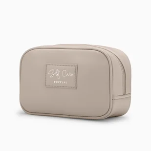 Kosmetyczka Damska Podróżna Mała Na Zamek PUCCINI Beżowa QML009-2A - Kosmetyczki, organizery i kuferki Kosmetyczka Damska Podróżna Mała Na Zamek PUCCINI Beżowa QML009-2A - Kosmetyczki, organizery i kuferki - miniaturka - grafika 1