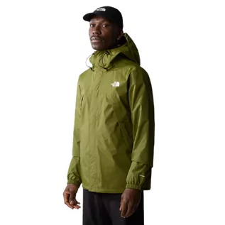 Kurtki męskie - Męska kurtka The North Face Antora Jacket forest olive - L - grafika 1