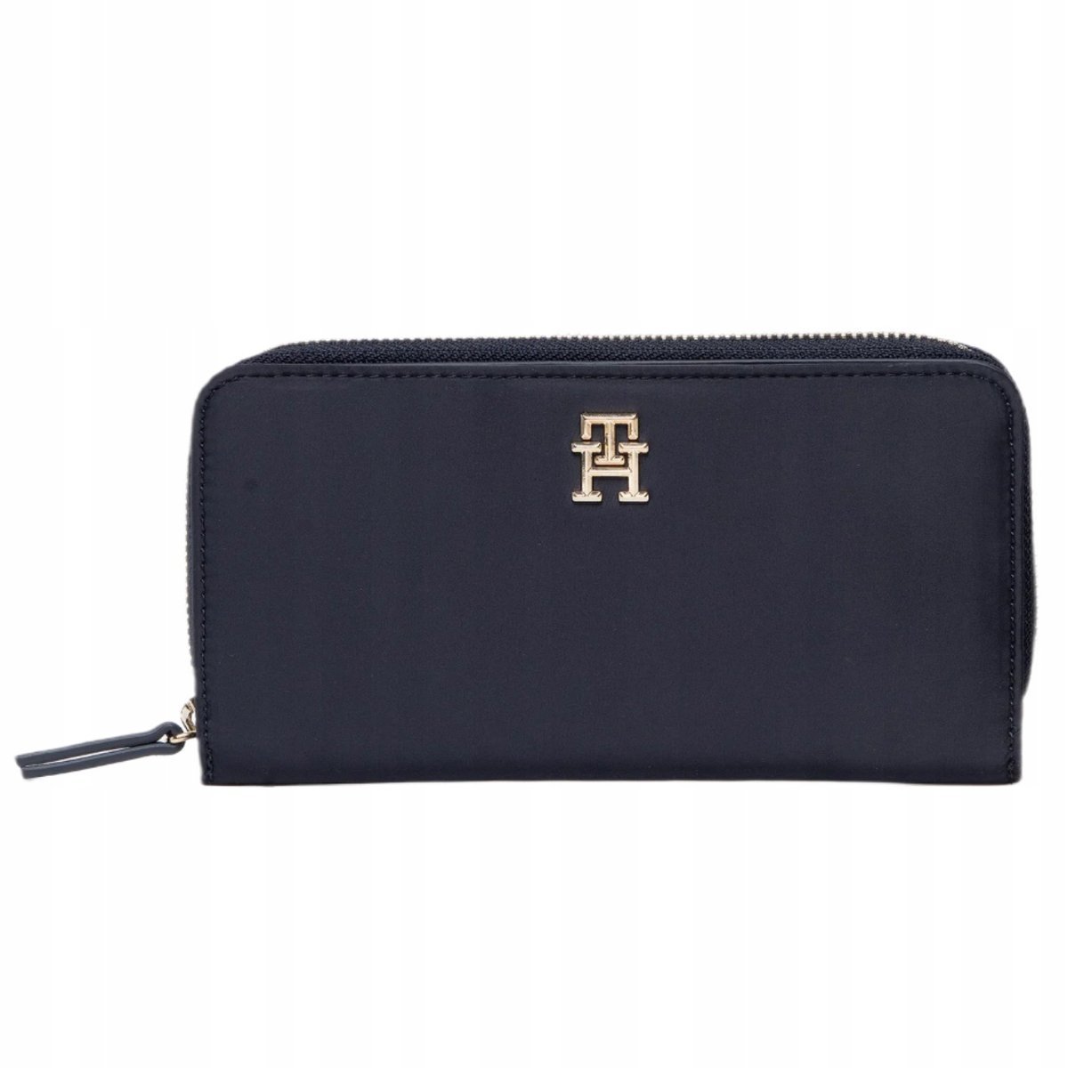TOMMY HILFIGER DUŻY PORTFEL DAMSKI IDOL LRG GRANATOWY AW0AW13633 DW6