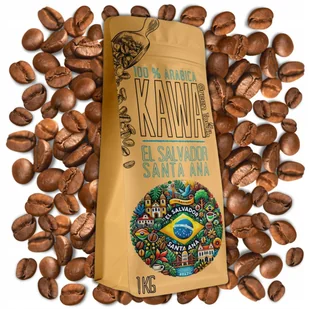 Kawa Ziarnista El Salwador Santa Ana 100% Arabica 1 Kg Green Touch - Kawa - miniaturka - grafika 1