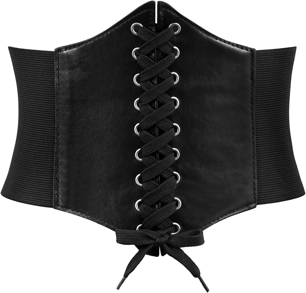 GORSET DAMSKI W TALII ELASTYCZNY CZARNY 70 CM