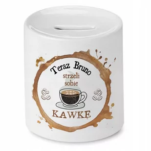 Skarbonka Dla Bruna na Urodziny Imieniny Prezent z Nadrukiem ze Zdjęciem - Skarbonki - miniaturka - grafika 1