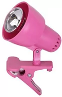 Lampy stojące - Rabalux 4359 - Lampa z klipsem CLIP 1xE14/40W/230V różowy - miniaturka - grafika 1