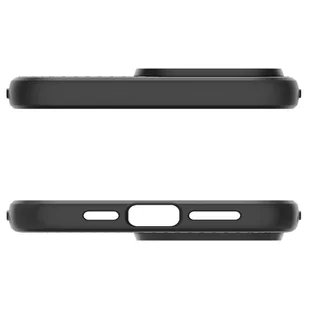 Etui do iPhone 15 Pro Spigen Liquid Air Case obudowa plecki ochronne Matte Black - Etui i futerały do telefonów - miniaturka - grafika 11