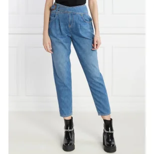 Pinko Jeansy trasimeno | Mom Fit - Spodnie damskie - miniaturka - grafika 1