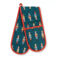 Fartuchy i rękawice kuchenne - Rękawica kuchenna ze świątecznym motywem Nutcracker – Catherine Lansfield - miniaturka - grafika 1