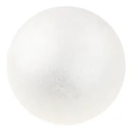 Prace ręczne dla dzieci - KULA STYROPIANOWA BOMBKA 15CM BOMBKI ZE STYROPIANU STYROPIANOWE - miniaturka - grafika 1
