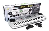 Instrumenty muzyczne dla dzieci - MQ Organy/Keyboard Elektroniczny + Mikrofon + Ekran LCD + Zasilacz 230V - miniaturka - grafika 1