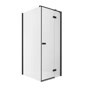Kabiny prysznicowe - Kabina Prysznicowa Reflexa Black 110X110X200 - miniaturka - grafika 1