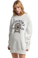 Sukienki - Sukienka damska SuperDry Vintage Pride in Craft dresowa-M - miniaturka - grafika 1