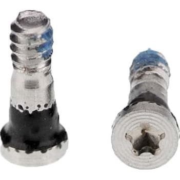 Dolne śruby, śrubki pentalobe do iPhone 7/7 Plus, srebrne