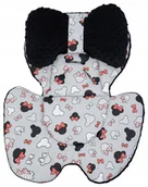 Akcesoria do fotelików - Wkładka Do Fotelika Materacyk Poduszka Osłonki Zestaw 3W1 JACKMAR - miniaturka - grafika 1