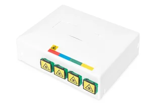 Digitus Obudowa FTTX ze złączem 4 x SC SX DN-931094 - Pozostałe akcesoria sieciowe - miniaturka - grafika 1