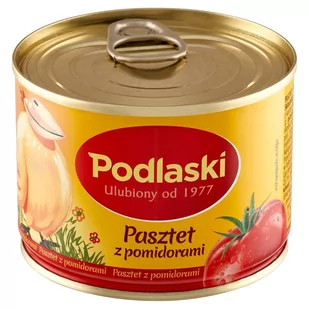 Podlaski Pasztet z pomidorami 195 g - Pasztet i przetwory mięsne - miniaturka - grafika 1