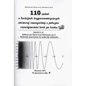 Matematyka - WYDAWNICTWO BILA 110 ZADAŃ O FUNKCJACH TRYGONOMETRYCZNYCH ZMIENNEJ RZECZYWISTEJ Z PEŁNYMI ROZWIĄZANIAMI KROK PO KROKU - miniaturka - grafika 1