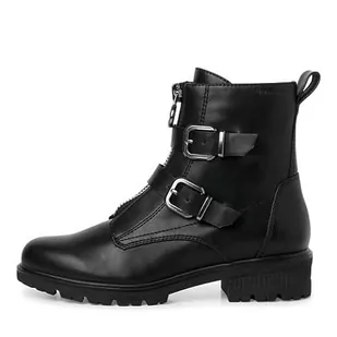 Tamaris Damskie kozaki 1-1-25408-41 Chelsea, black uni, 41 EU - Kozaki damskie - miniaturka - grafika 1