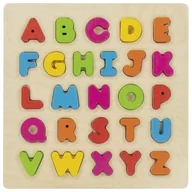 Układanki dla dzieci - Goki Puzzle ABC 3D do układania 57696 - miniaturka - grafika 1