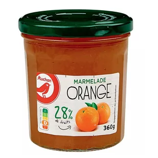 Auchan - Marmolada pomarańczowa - Konfitury, marmolady, powidła - miniaturka - grafika 1