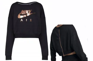 Damska Bluza Nike Air Sportswear Rally Crew Loose Fit AV6227-010 L - Bluzy damskie - miniaturka - grafika 1