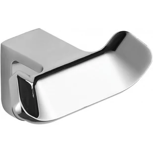 Mexen Lea podwójny haczyk na ręcznik, chrom - Wieszaki łazienkowe - miniaturka - grafika 1