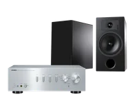 Zestawy stereo - Yamaha A-S501 (srebrny) + Tesi 3 (czarny) - miniaturka - grafika 1