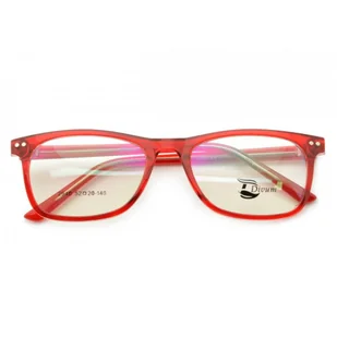 OPRAWKI OKULAROWE pod Korekcję ST2940D czerwone - Okulary korekcyjne, oprawki, szkła - miniaturka - grafika 1