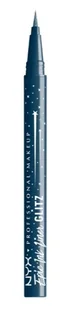 NYX Professional Makeup Epic Ink Liner Glitz Wodoodporny Eyeliner w Pisaku 05 Denim Dazzle - Eyelinery - miniaturka - grafika 1