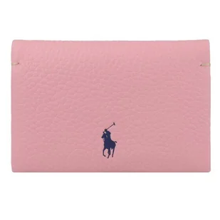 POLO RALPH LAUREN Polo Play Etui na karty kredytowe Skórzany 10 cm różowy - Portfele - miniaturka - grafika 1