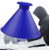 Akcesoria do mycia samochodu - Skrobaczka okrągła stożkowa do szyb z lejkiem 2w1 - miniaturka - grafika 1