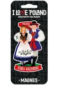 Magnesy - Pan Dragon Magnes I love Poland Polska ILP-MAG-D-PL-30 - Pan Dragon - miniaturka - grafika 1