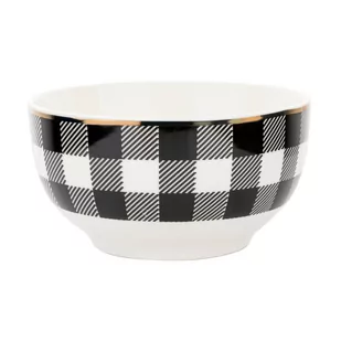 Salaterka porcelanowa Florina Winter Glam Grid 13 cm - Miski i półmiski - miniaturka - grafika 1