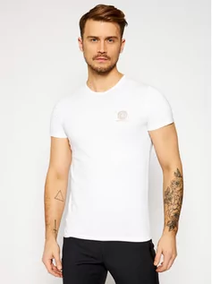 Koszulki i topy damskie - Versace T-Shirt Medusa AUU01005 Biały Regular Fit - grafika 1