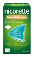 Rzucanie palenia - McNeil Nicorette FreshFruit 2mg 105 szt. - miniaturka - grafika 1
