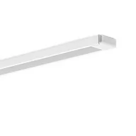 Akcesoria do oświetlenia - Zestaw profil aluminiowy natynkowy do taśm LED 8-10mm lakierowany biały 2m Micro  6x15mm - miniaturka - grafika 1