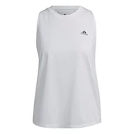Koszulki i topy damskie - adidas Damski tank top, biały, XS - miniaturka - grafika 1