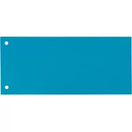 Przekładki do segregatorów - Esselte Przekładki kartonowe 1/3 A4 - niebieskie - miniaturka - grafika 1