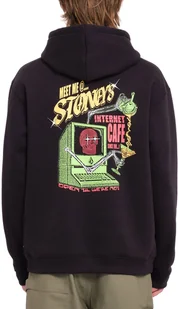 bluza męska VOLCOM NODER PO HOODIE Black - Bluzy męskie - miniaturka - grafika 1