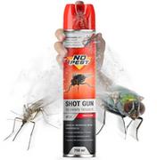 Zwalczanie i odstraszanie szkodników - NO-PEST Środek na muchy, muszki, meszki, ćmianki, komary w pomieszczeniach Shot Gun NO PEST spray 750ml. - miniaturka - grafika 1
