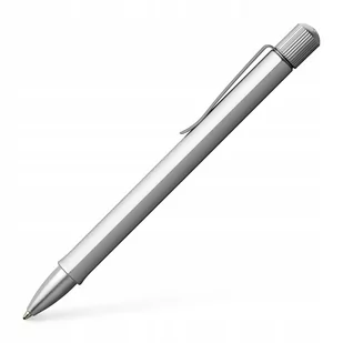Faber Castell Długopis Hexo srebrny 140514 - Długopisy - miniaturka - grafika 1