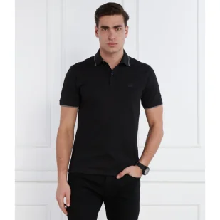 BOSS ORANGE Polo Passertip | Slim Fit | pique - Koszule męskie - miniaturka - grafika 1