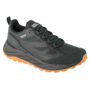 Buty Jack Wolfskin Terraventure Texapore Low M 4051621-4161 zielone - Buty trekkingowe męskie - miniaturka - grafika 1