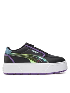 Puma Sneakersy Karmen Rebelle Deep Dive Jr 395453-02 Czarny - Buty dla dziewczynek - miniaturka - grafika 1