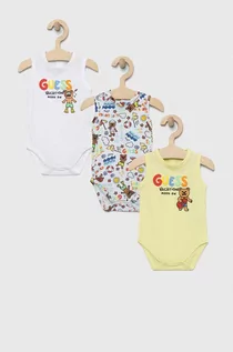 Body dla niemowląt - Guess body niemowlęce 3-pack - grafika 1