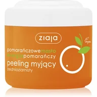 Peelingi do ciała - Ziaja Pomarańczowy peeling myjący z mikrogranulkami 200ml - miniaturka - grafika 1