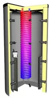Zasobniki i wymienniki - Bufor spiro Alpha Thermotec PSH 800l wężownica CWU zbiornik buforowy 0w ▶WYSYŁKA POBRANIOWA GRATIS!◀ - miniaturka - grafika 1
