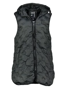 Geographical Norway Kamizelka "Vaniela" w kolorze czarnym - Kamizelki damskie - miniaturka - grafika 1