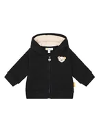 Bluzy i sweterki niemowlęce - Steiff Bluza w kolorze czarnym - miniaturka - grafika 1